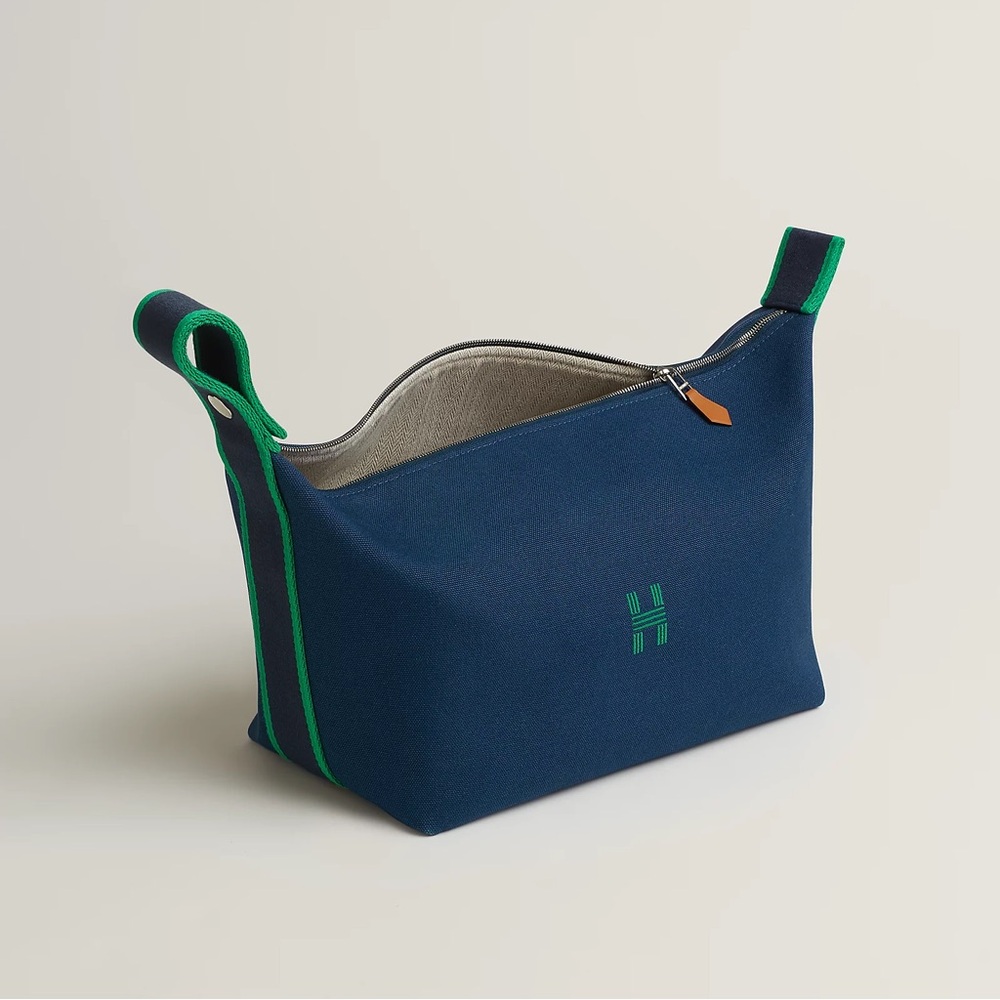 Hermes Blue and Green Mini Bag